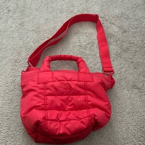 OFFLINE By Aerie Puff Love Mini Tote - Resort Red